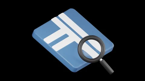 3D Animation of Map Search, Color Key, Alpha Channel Stock Footage 277866432