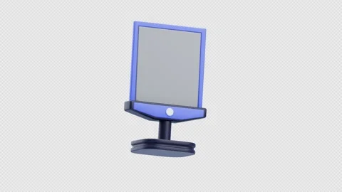 3D Animation of Mirror Stock Footage 301966826