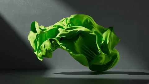 3D animation, motion design. Abstract animated background. Stock Footage 306623586