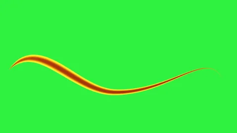 3D animation of the movement of a cartoon red color line Stock Footage 271147643