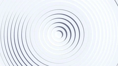 3D animation of moving circles. Animated minimalistic background. Stock Footage 152818531