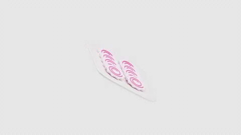 3D Animation of Narutomaki Stock Footage 304017804