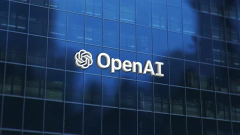 3D Animation of OpenAI Logo On Corporate... | Stock Video | Pond5