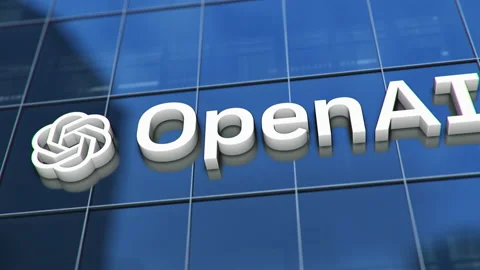 3D Animation of OpenAI Logo On Corporate... | Stock Video | Pond5