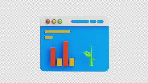 3D Animation of Organic Content Stock Footage 296037858