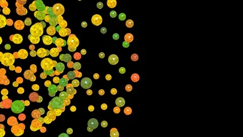 3d animation. Part of a rotating sphere. 動画素材 86626878