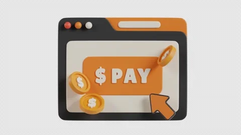 3D Animation of Pay Per Click Stock Footage 293816248
