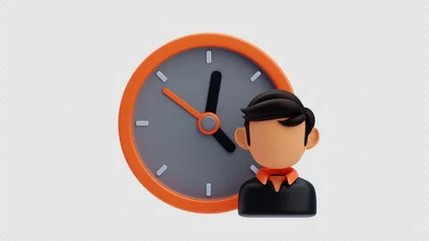 3D Animation of Personal Schedule Stock Footage 311977801