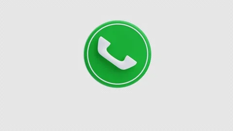 3D Animation of Phone Call Stock Footage 319072657