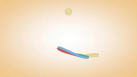 3D animation Ping pong Stock Footage 109169370