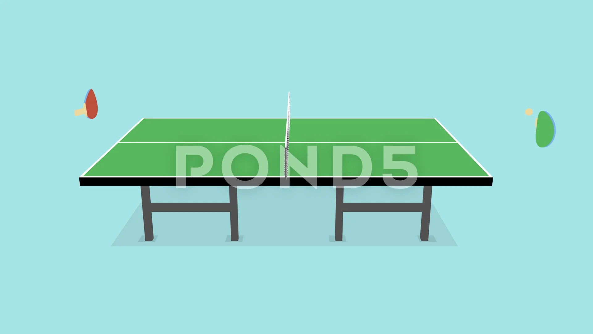 ping pong table background