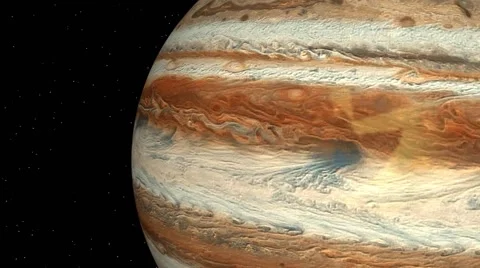 3D animation of planet Jupiter Stock Footage 65160157