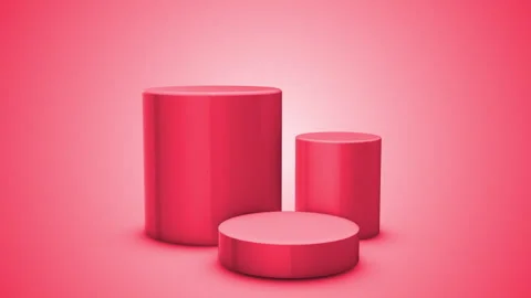 3d animation podium packaging presentati... | Stock Video | Pond5
