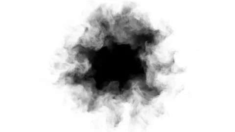3D Animation of a portal to another dimensions with alpha matte Stock Footage 123332077