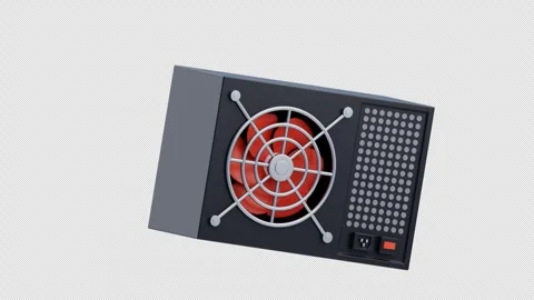 3D Animation of Power Supply Stock Footage 306910691