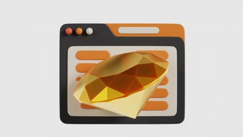 3D Animation of Premium Content Stock Footage 293816264