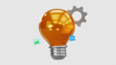3D Animation for Product Idea and Review, Alpha Channel Stock Footage 313165655