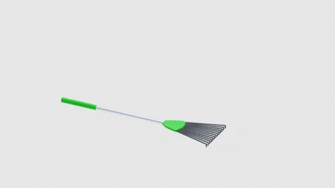 3D Animation of Rake Stock Footage 297821908