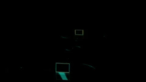 3D animation rendering, mini football field model on a black background Stock Footage 257596279