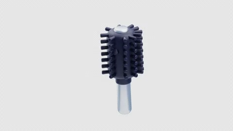 3D Animation of Roll Comb Stock Footage 301966893