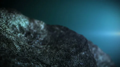 3d animation. Rotate stone in space 스톡 동영상 33868821
