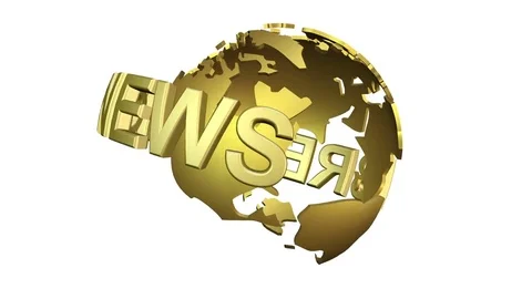 3D Animation of a rotating Globe Stock Footage 82430160