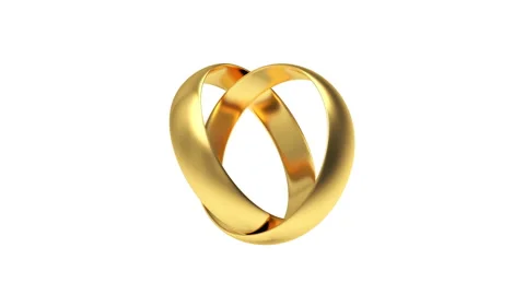 3D animation of rotation of gold Stock Video Pond5