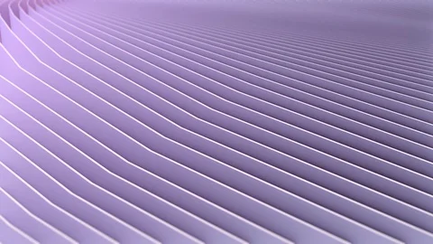 3D animation of rows of colorful stripes in a rainbow . Stock Footage 105175675