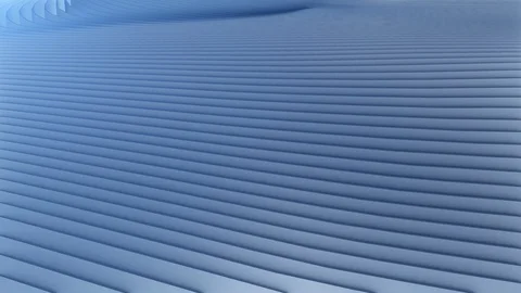 3D animation of rows of colorful stripes in a rainbow . Stock Footage 105279367