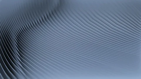 3D animation of rows of colorful stripes in a rainbow . Stock Footage 105279953