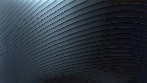 3D animation of rows of colorful stripes in a rainbow . Stock Footage 105280504