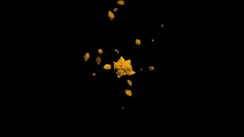 3D Animation Sand Grains Flying Drifting Away Sand Storm Yellow Black Backg.. Stock Footage 317307902