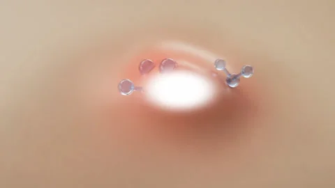 3D Animation Skin Acne Repair Effect Vidéo 142190853