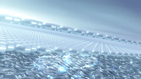 3D Animation skin layer and reduce up saggy skin cell. Stock Footage 194444155