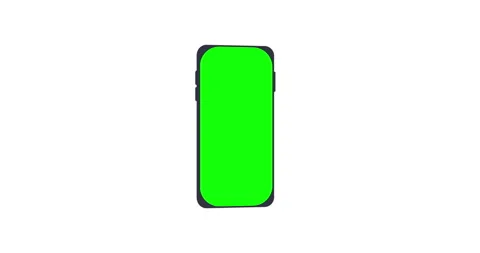 3D animation of smartphone or mobile phone. Animated mock up of modern Stock Footage 270440459