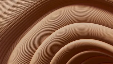 3D animation of smooth lines forming an intricate pattern that fills the frame. Stock Footage 325967451