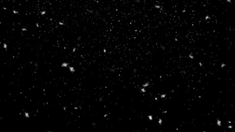3d animation  snow falling from the sky. New Year's background. Stock Footage 71327575