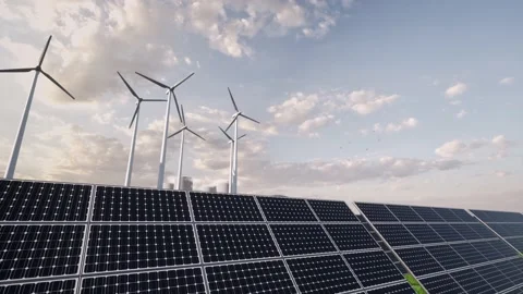 Windturbine Animation Stock Footage ~ Royalty Free Stock Videos | Pond5