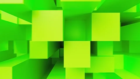 3D animation of sound level bars jumping randomly in a vibrant, dynamic pattern Stock Footage 308507082