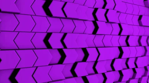 3D animation of stylish stone arrows wall. Looped Stock Footage 107530970
