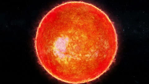 3D animation of Sun from space. Stock Footage 108004036