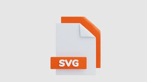 3D Animation of SVG File 3D Icon. File Format Concept Stock Footage 315270210