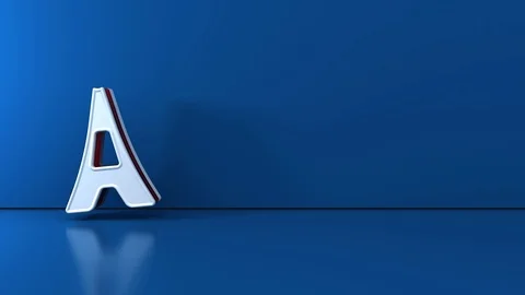3D - Animation of a telecommunication antenna. Conceptual video Stock Footage 122444532