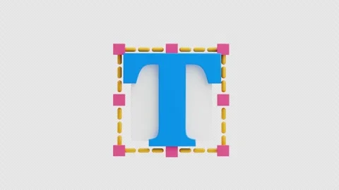 3D Animation of Text Tool Stock Footage 304039697