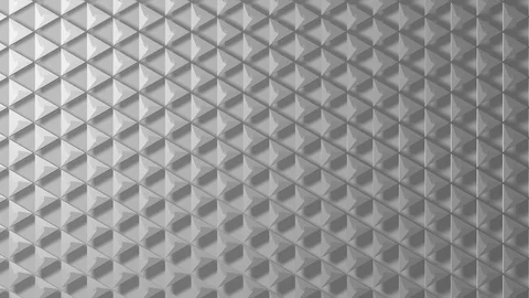 3d animation texture of triangles and the movement of light and shadow Stock Footage 123309732