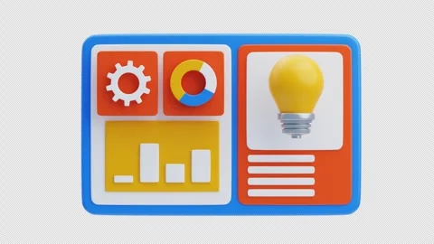 3D Animation of Traffic Chart Research Stock Footage 296631468