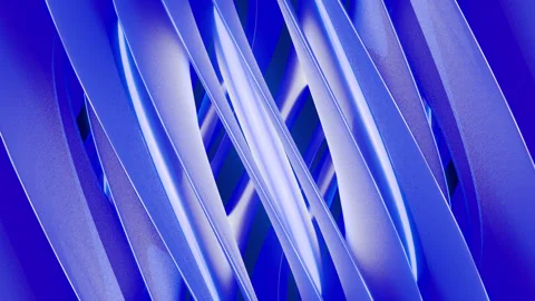 3D animation video of a rotating liquid glass torus with fluid twists. Stock Footage 335098196