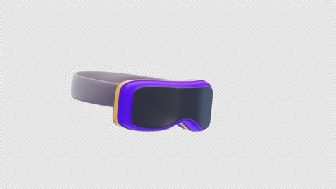 3D Animation of Vr Glass Stock Footage 298841662