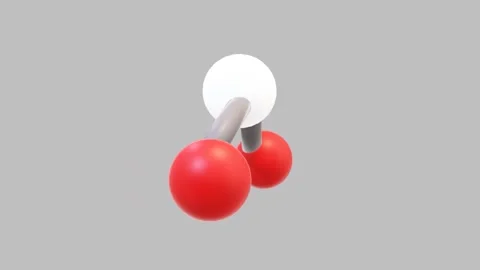 3D Animation Water Molecule Turntable Gray Background 스톡 동영상 314774393