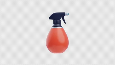 3D Animation of Water Spray Stock Footage 301967997